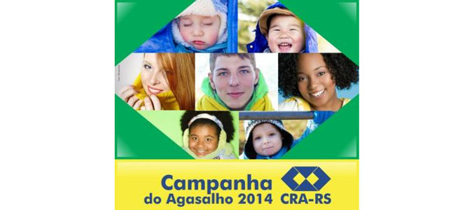 CRA-RS promove Campanha do Agasalho 2014 CRA-RS promove Campanha do Agasalho 2014